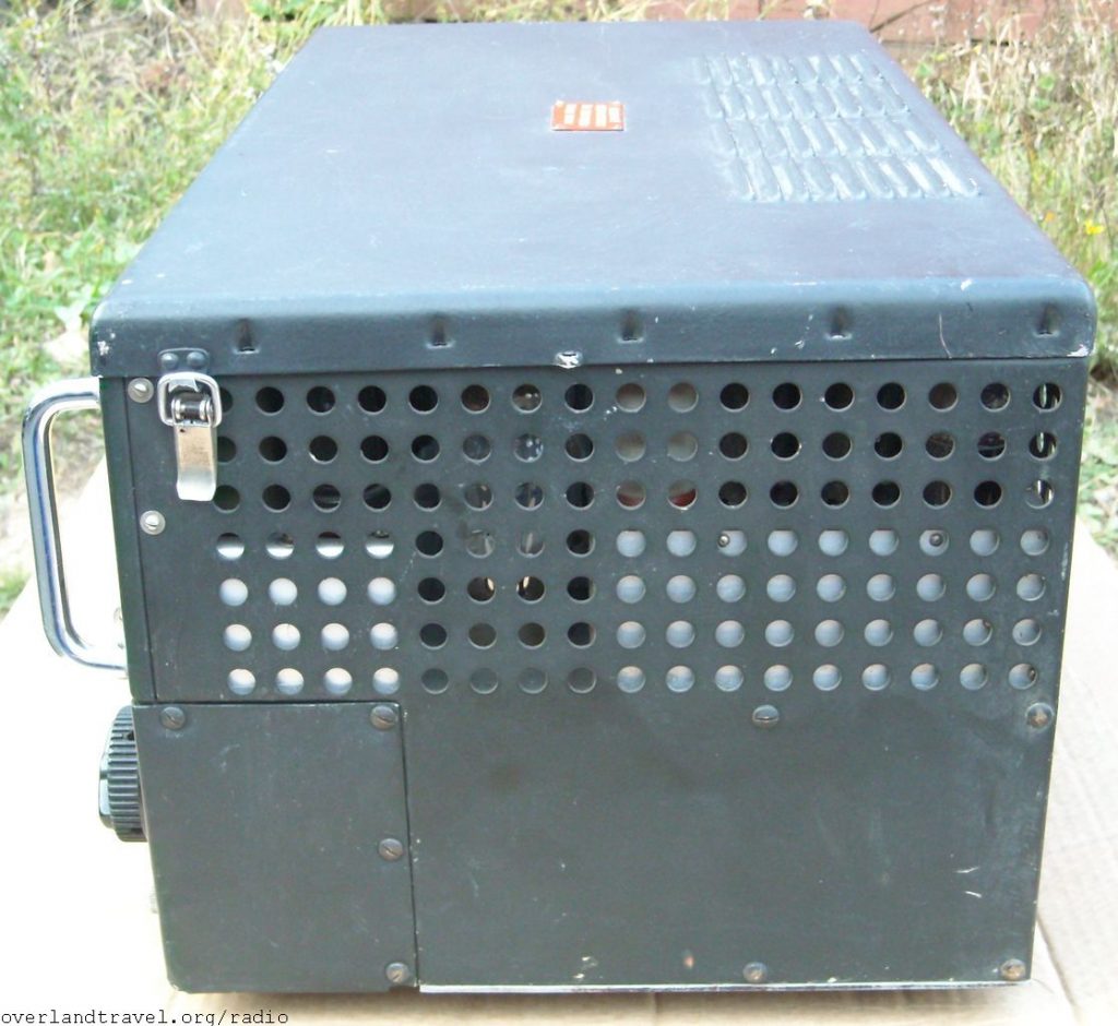 R-807 aircraft radio transmitter R-807 “Berkut” aircraft radio transmitter.  
Modulation: AM, CW.